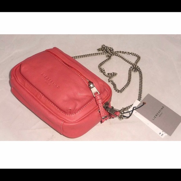 Liebeskind Berlin Soft Leather Small Crossbody NWT - Picture 3 of 9